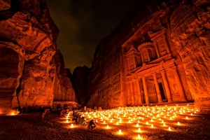 Petra by Night